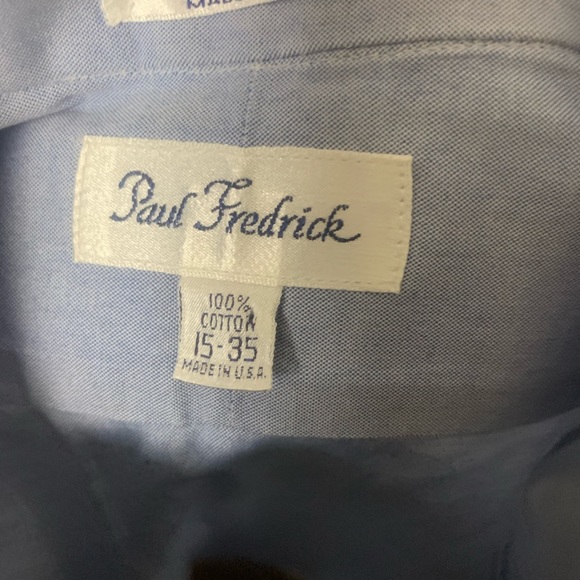 PAUL FREDERICK DRESS SHIRT - Picture 3 of 5